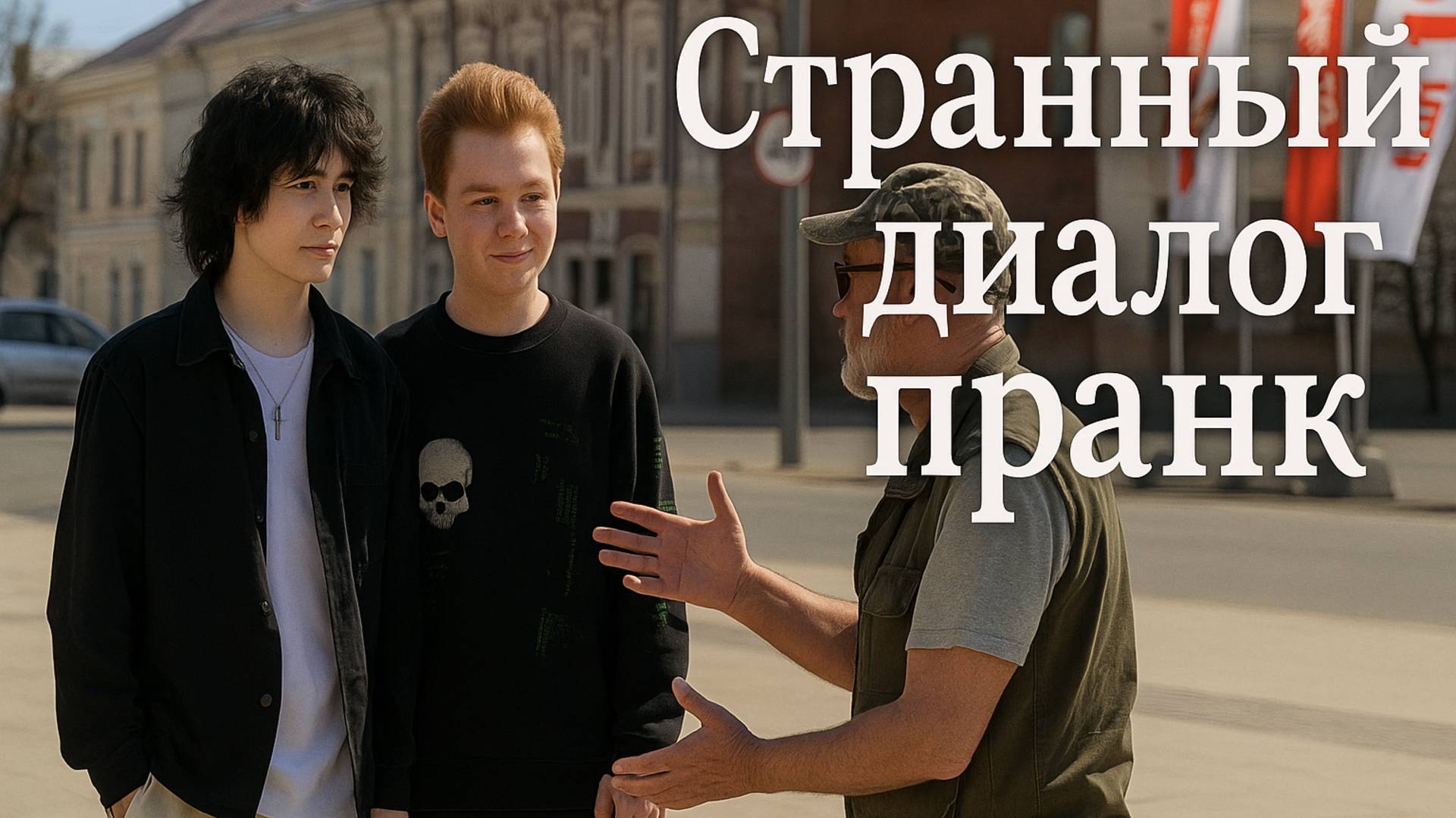Ненужный диалог / Смешной пранк / Удивленный смех прохожих / Реакции людей