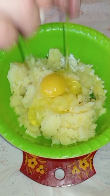 Картофельные крокеты с брынзой#еда#кулинария#рецепты#вкусно#готовимдома