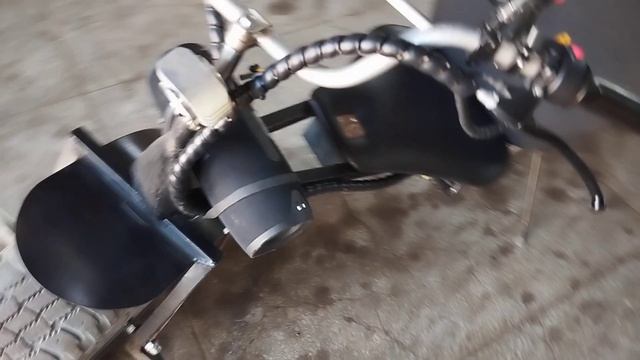 Электрический байк из гироскутера Batman