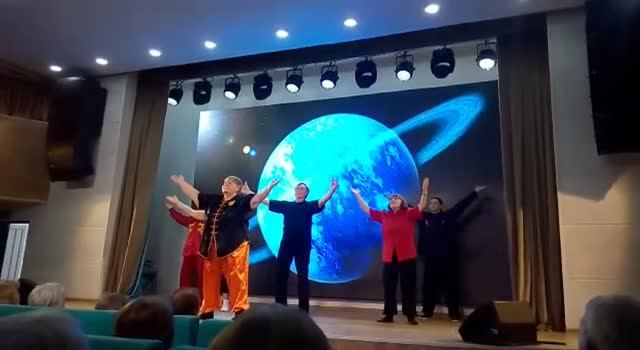 Цигун. Выступление на II Слёте оздоровительных групп-2020