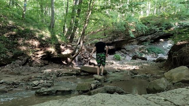 24.05.2025, пос. Каменномостский, водопад Большой Хаджох. Эпизод второй.