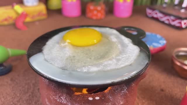 МИНИ ЗАВТРАК • КРОХАТНАЯ ЯИЧНИЦА
