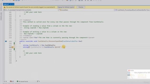 18.1.Script Component-Transfrom Data using Scripting