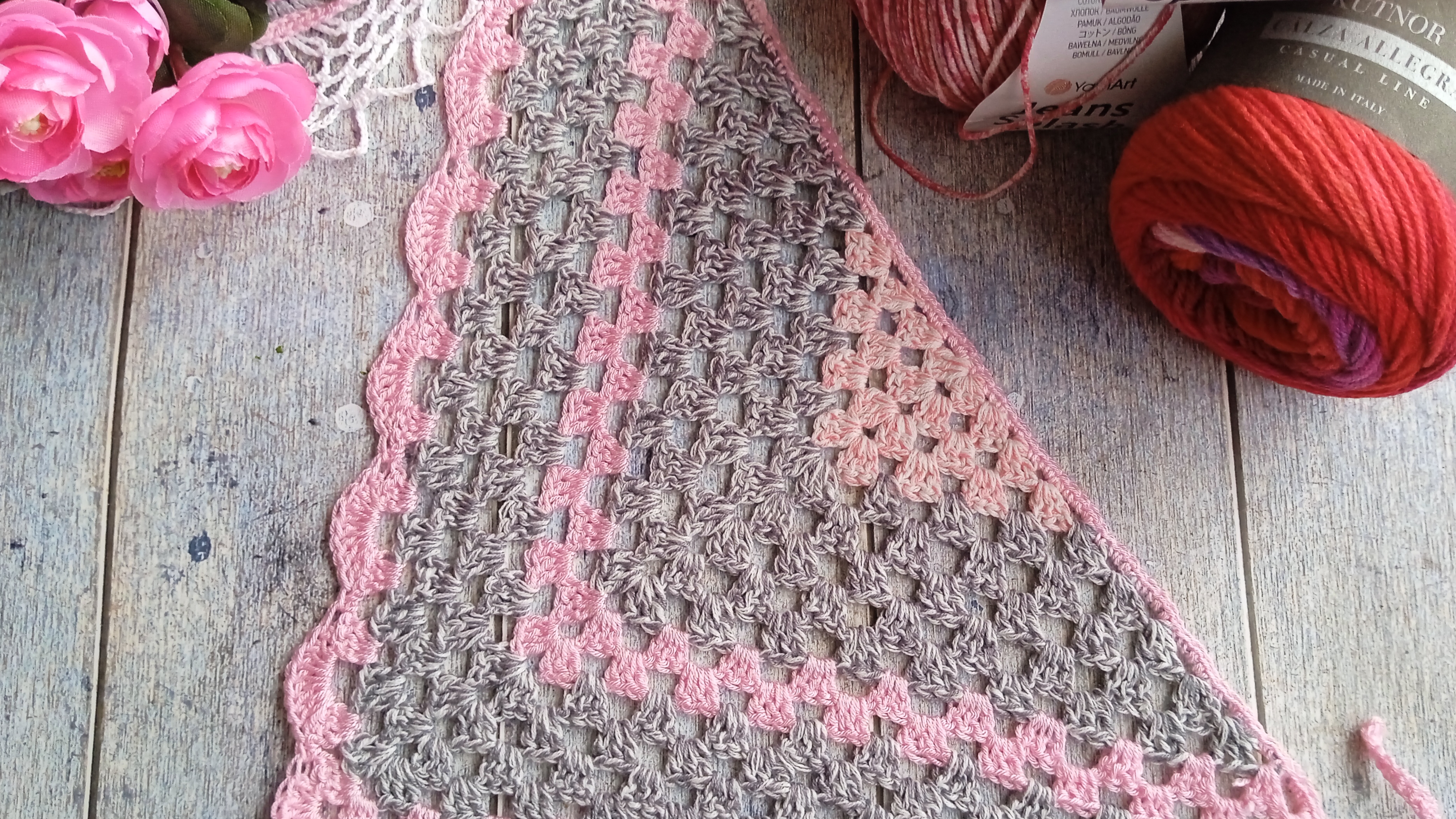 Распаковка🧶🧶🧶 Готовые работы🧶🧶🧶🌺