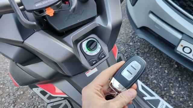 Проблема с бесключевым доступом на Regulmoto XDV 300i