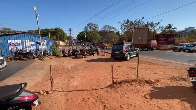 Вечерний движ на пляже. Огромная папая. Пейзажи гоанск