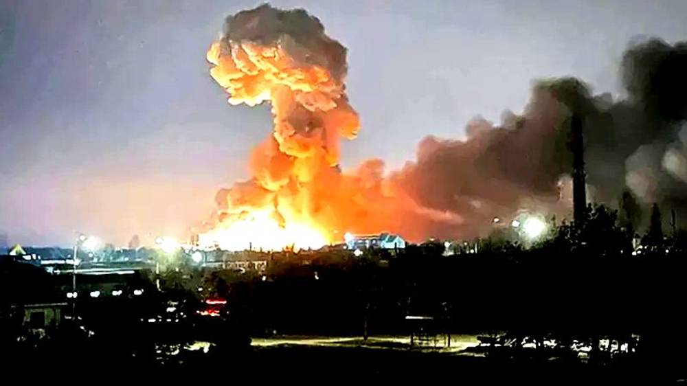 «Сотни взрывов и огненный ад». Киев подвергся одной из самых масштабных атак с начала СВО