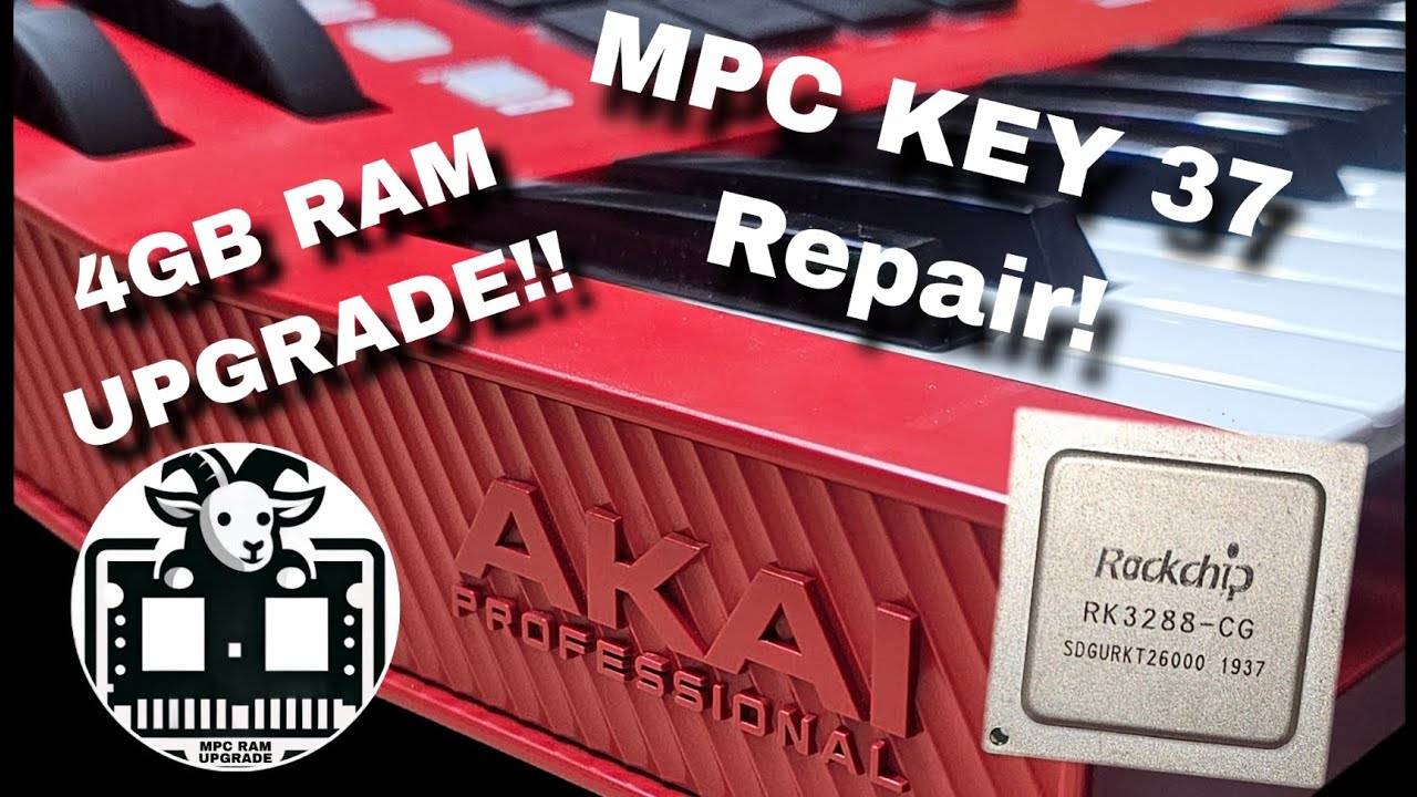 AKAI MPC Key 37: Brought Back to Life with More RAM!