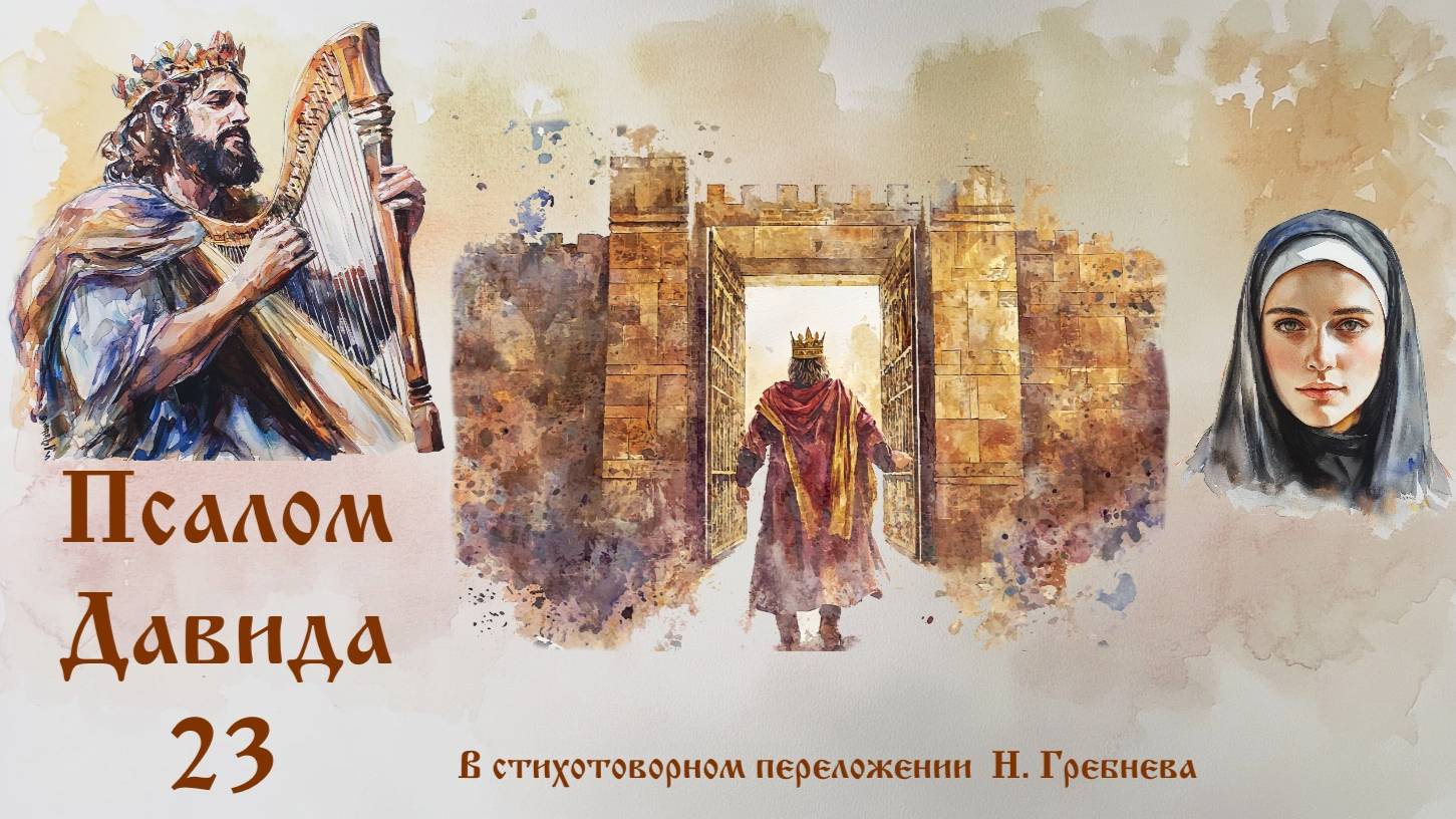 Псалом 23 в стихотворном переложении (исполняет Кассия)