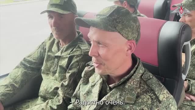 Военнослужащие рассказали о своих эмоциях после освобождения из украинского плена