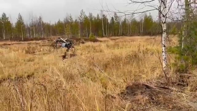 Буханка рвет трос. Тянем вездеход ШС-03 из болота!