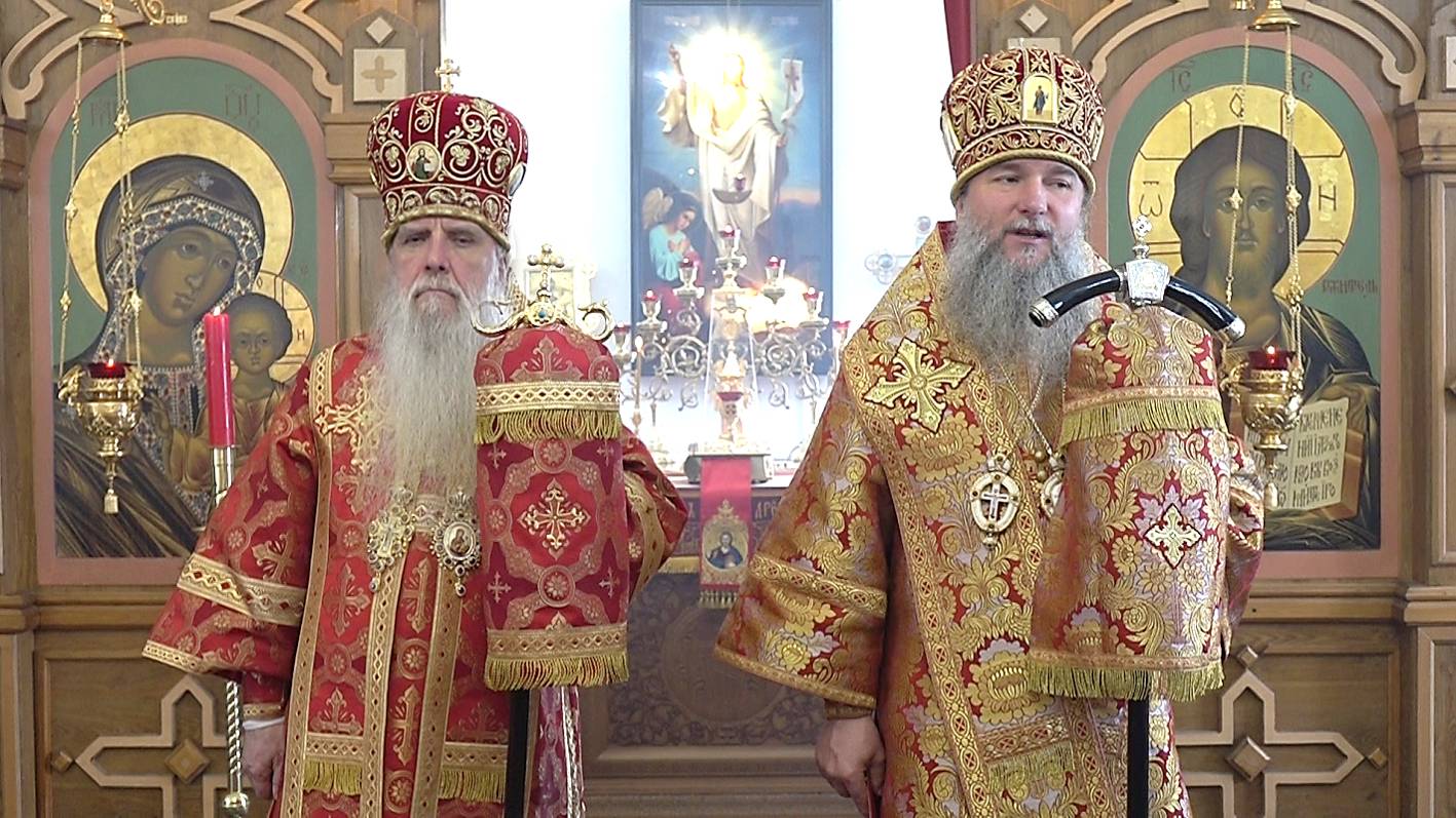 Проповедь митрополита Екатеринбургского и Верхотурского Евгения в Актайском скиту нашего монастыря