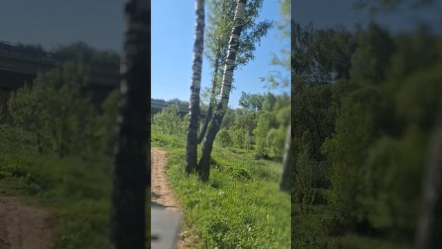 Стало плохо на жаре. Прервал катание на велике.