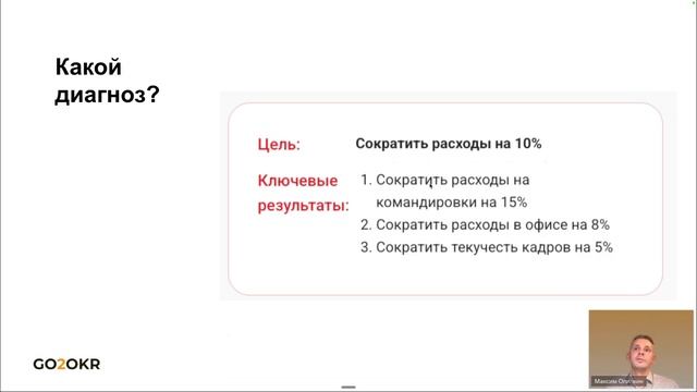 Интенсивы GO2OKR. 
Формула OKR