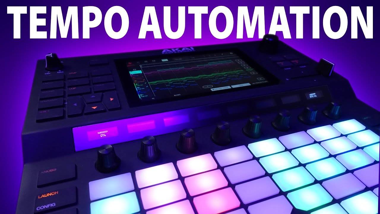 AKAI Force 3.5: Tempo Automation