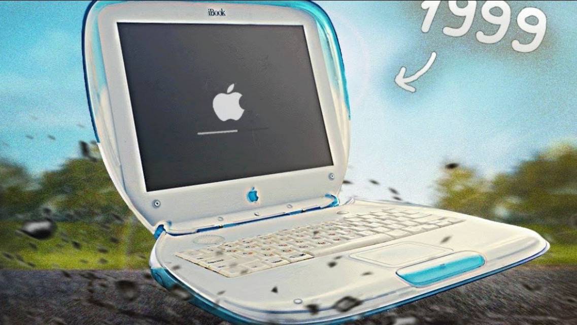 МЫ НАШЛИ ПЕРВЫЙ iBook 1999 ГОДА !)