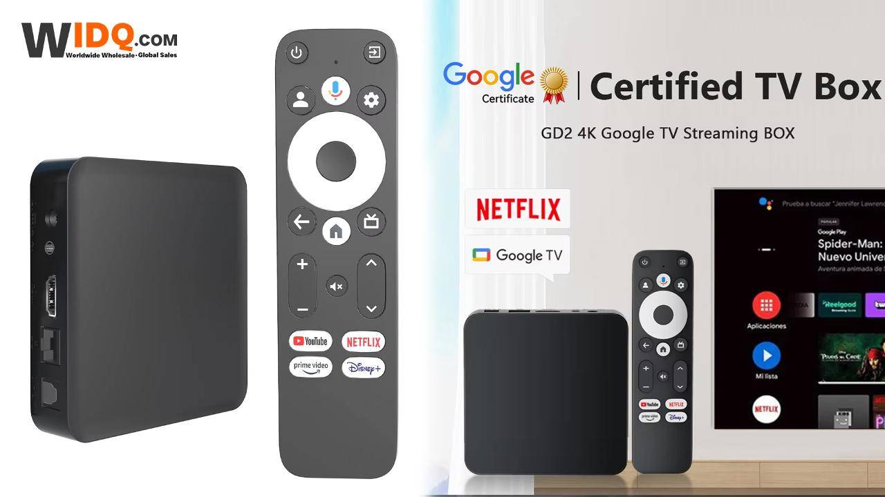 🖥️ Сертифицированная Google ТВ-приставка 4K Android 12 Мощная потоковая передача! 🔥