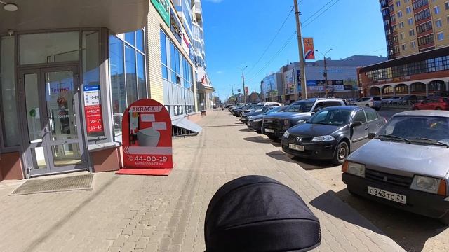 Прогулка по Архангельску с Аней. Вологодская. Новгородский. Советских Космонавтов. 19.05.2025