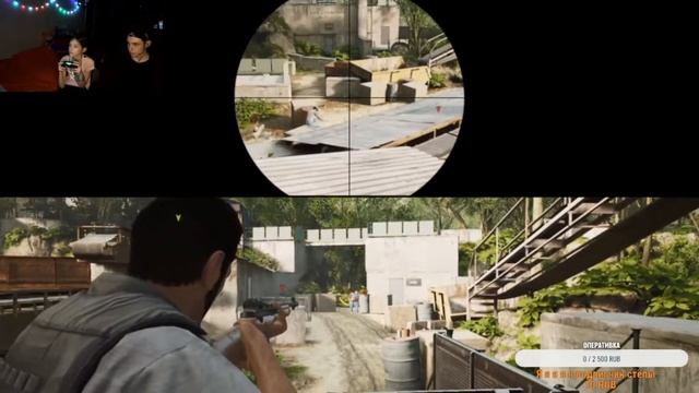 С сестрёнкой в A way out на PS4