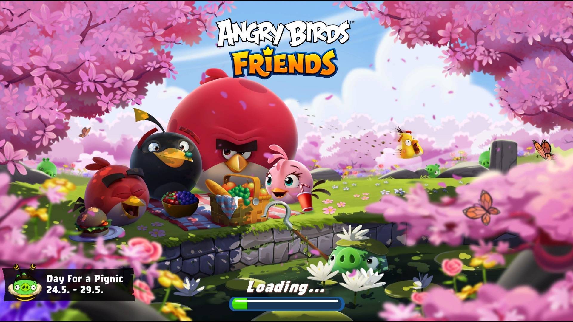 Angry Birds Friends. Day for a Pignic 9. 3 звезды. Прохождение от SAFa