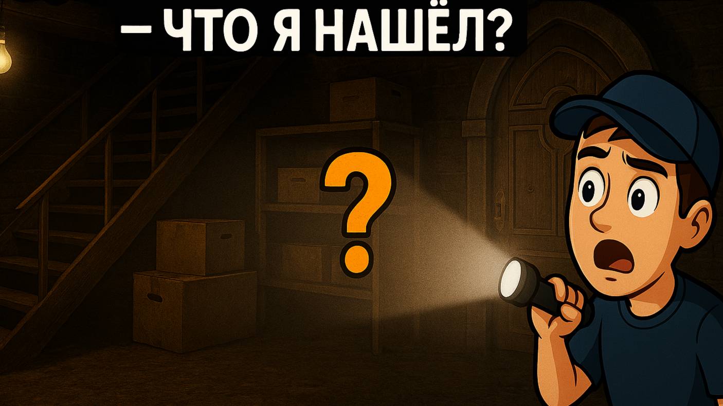Подвал Полный Тайн — Что Я Нашёл?