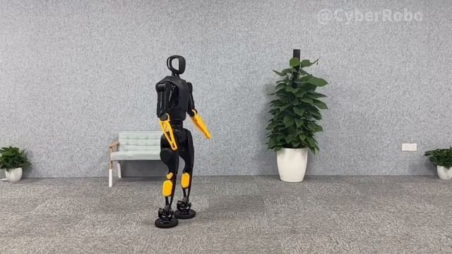 AGIBOT (Zhiyuan) из Шанхая показал, что их новое поколение гуманоидного робота "Nezha" может 💪.