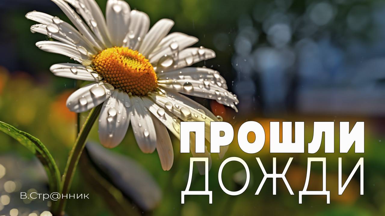 Прошли дожди - видео
