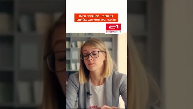Главная ошибка с жильём для визы в Испанию! Консульство ОТКАЖЕТ без этого документа! short #shorts