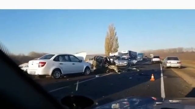 На Северном обходе в Ставрополе Гранта снесла половин