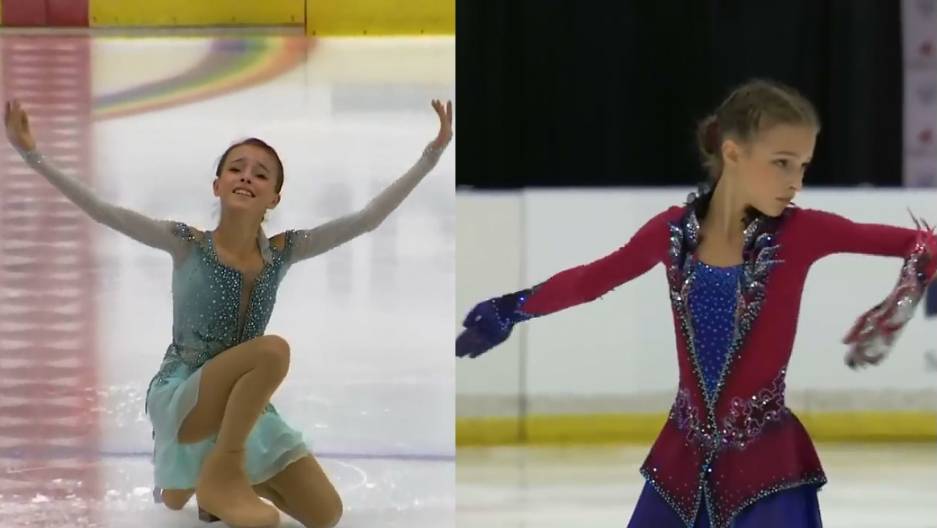 Анна Щербакова юниоры Гран при Канада 2018 КП ПП