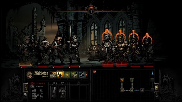 Прохождение Darkest Dungeon#2:Первый данж