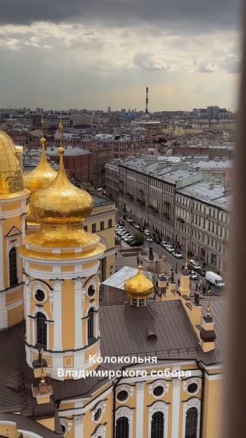 Смотровая площадка колокольни Владимирского собора