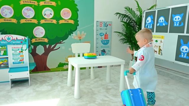 Доктор Оливер лечит животных в зоопарке