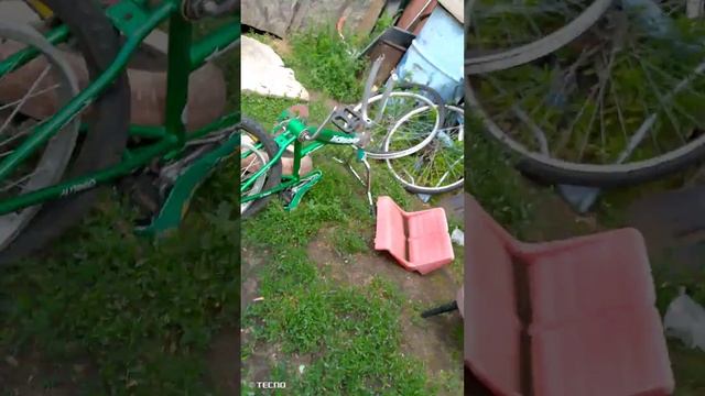сделал обзор на велик десна он будет с коляской