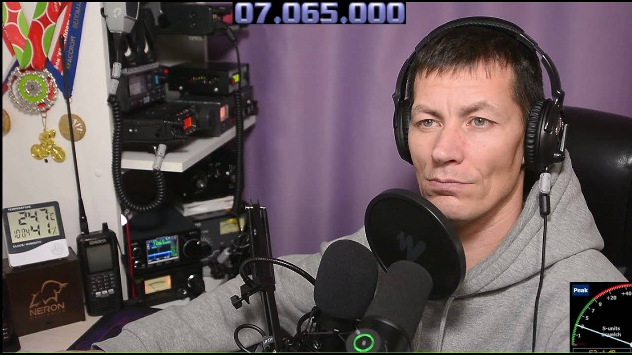 UB3DZF в радиоэфире. HAM HF AMATEUR RADIO BROADCAST