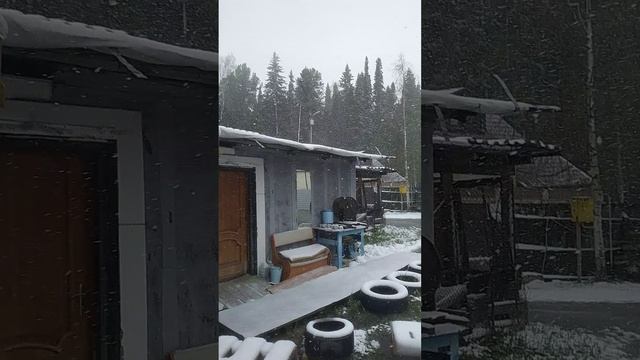 А снег идёт и тает.