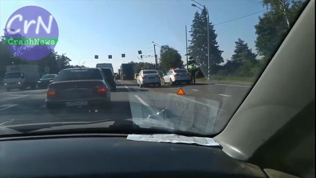 https://crashnews.org | Под Солнечногорском две фуры раздавили Г