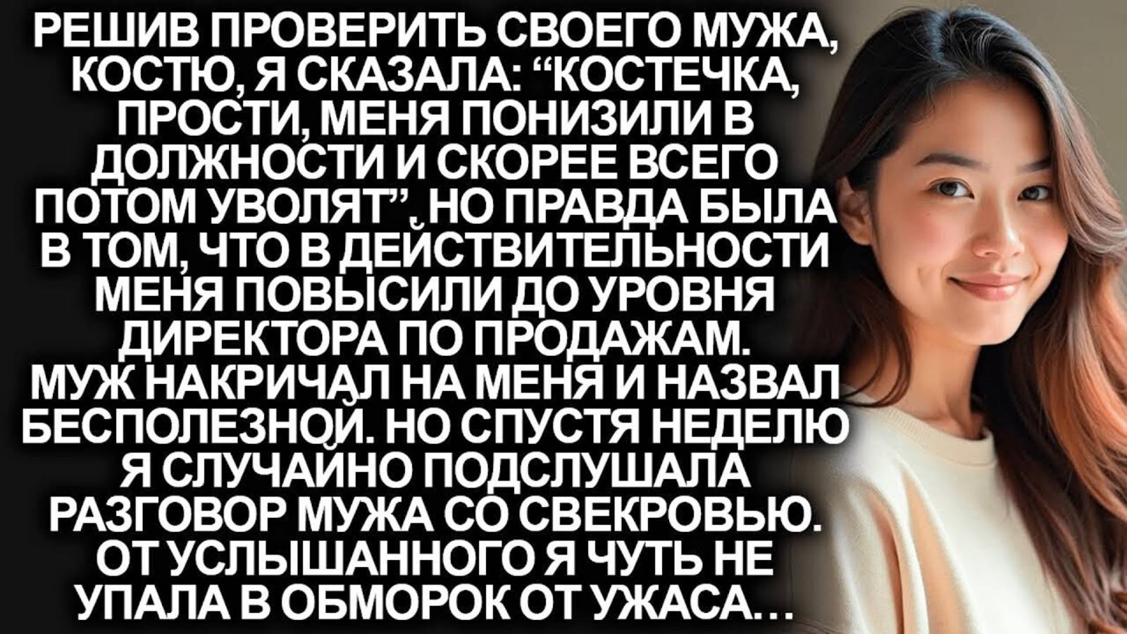Я решила проверить мужа сказала что меня уволят Но то что я услышала от свекрови повергло меня в шок