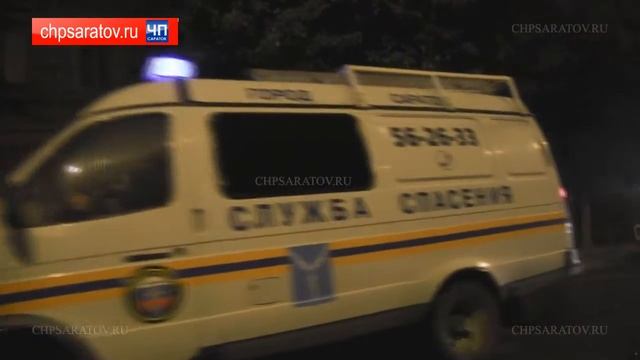 ЧП-САРАТОВ. ПОЖАР НА ЧАПАЕВА И СОКОЛОВАЯ