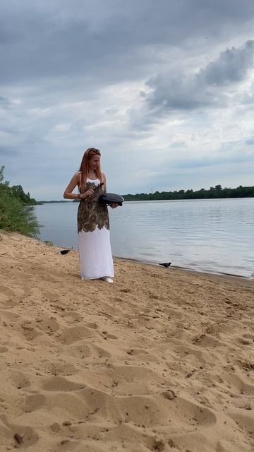 Медитации на берегу Волги в городе Бор