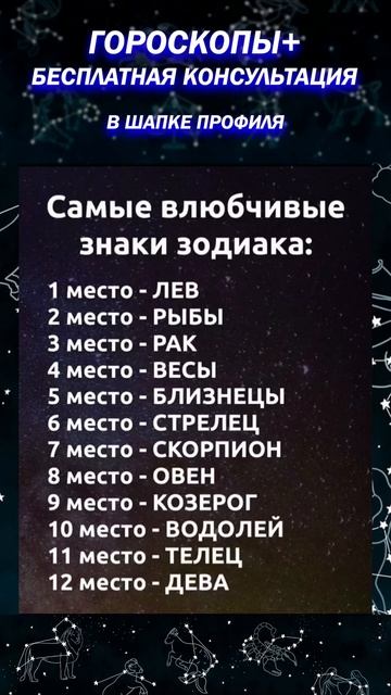 Самые влюбчивые знаки #гороскоп #зодиак #планеты #маги?