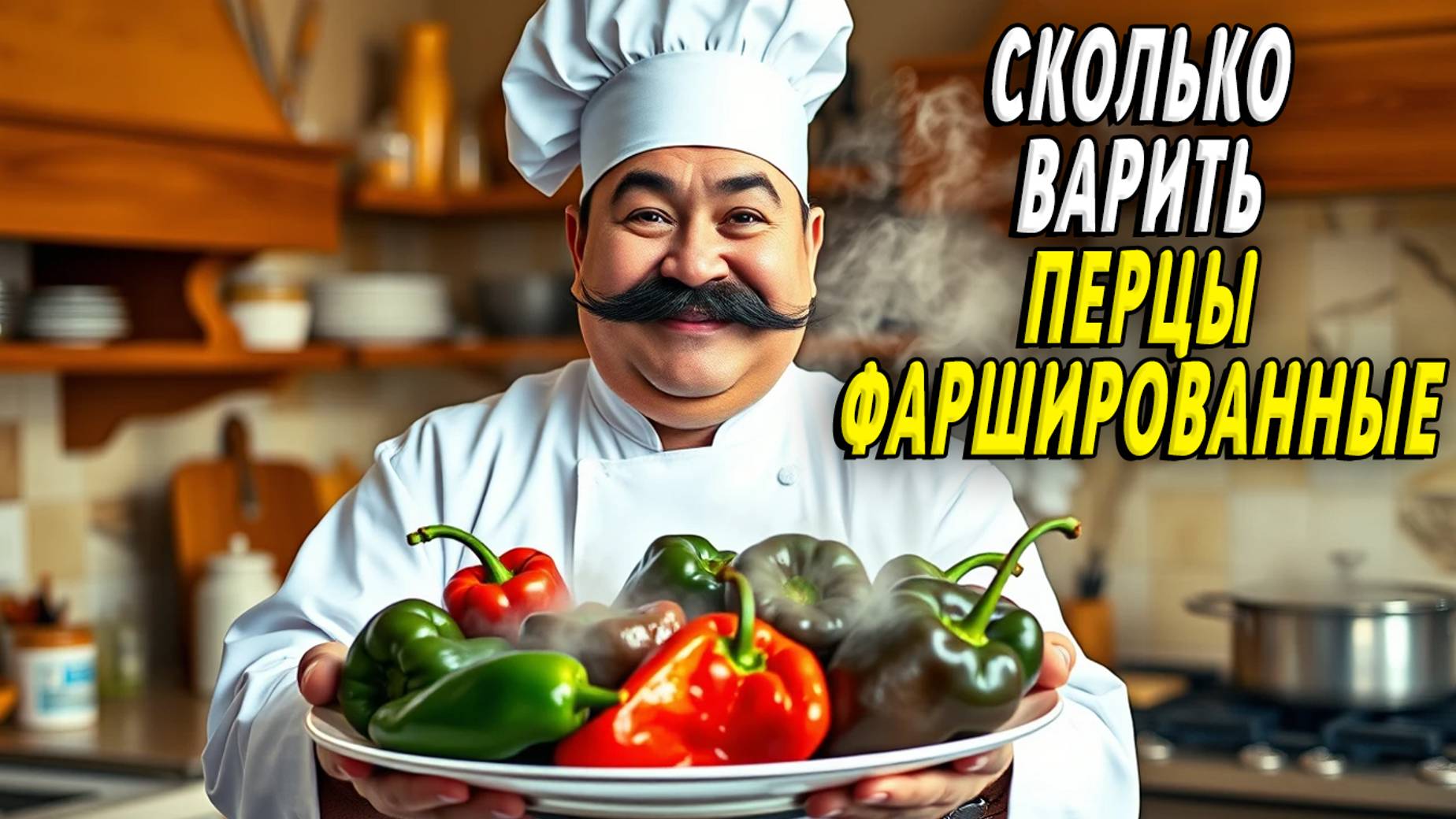 Сколько варить фаршированные перцы