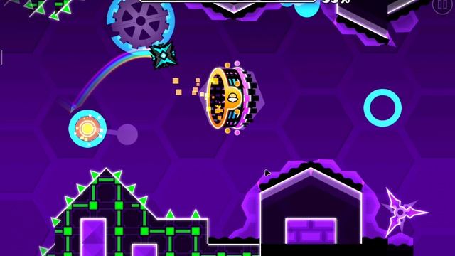 Hexagon Force - уровень из "Geometry Dash"