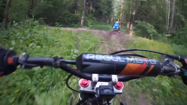 Катаемся на Питбайке Regulmoto Seven 17/14
