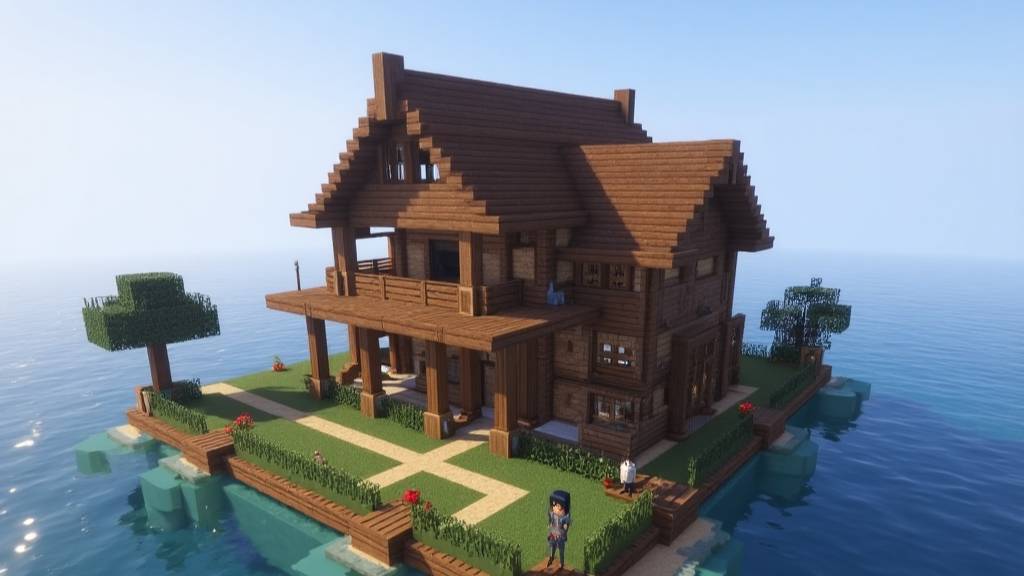 🏠 Начало строительства дома на воде! | Платформа готова! 💧