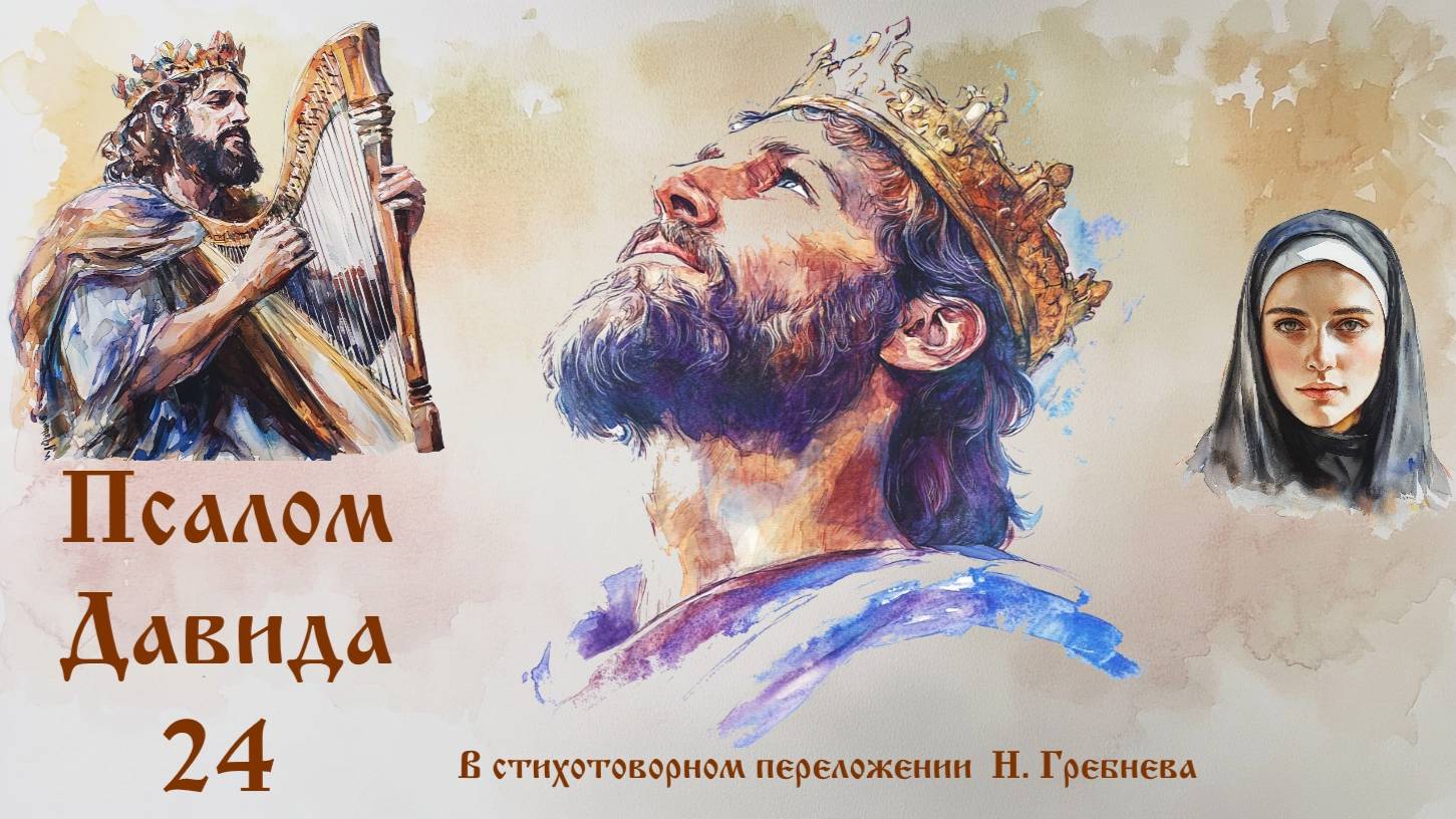 Псалом 24 в стихотворном переложении (исполняет Кассия)