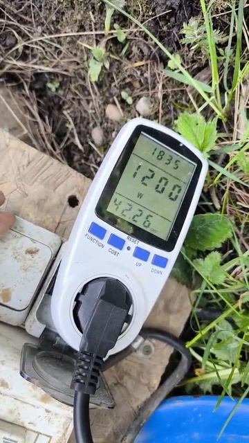 Насос для гидробурения WQD 1500F VALERA замеры расхода электроэнергии при бурении скважин на воду