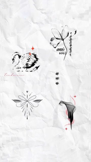 Идеи мини-тату #тату #tattoo