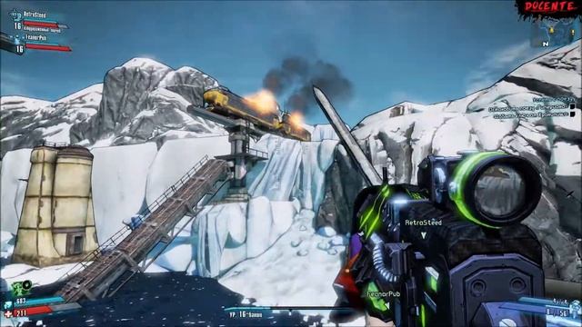 Borderlands 2 - Поезд для Тины - Босс Вильгельм как Победить ? #9