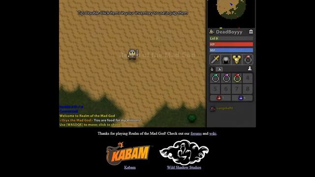 играю в игру Realm of the Mad God